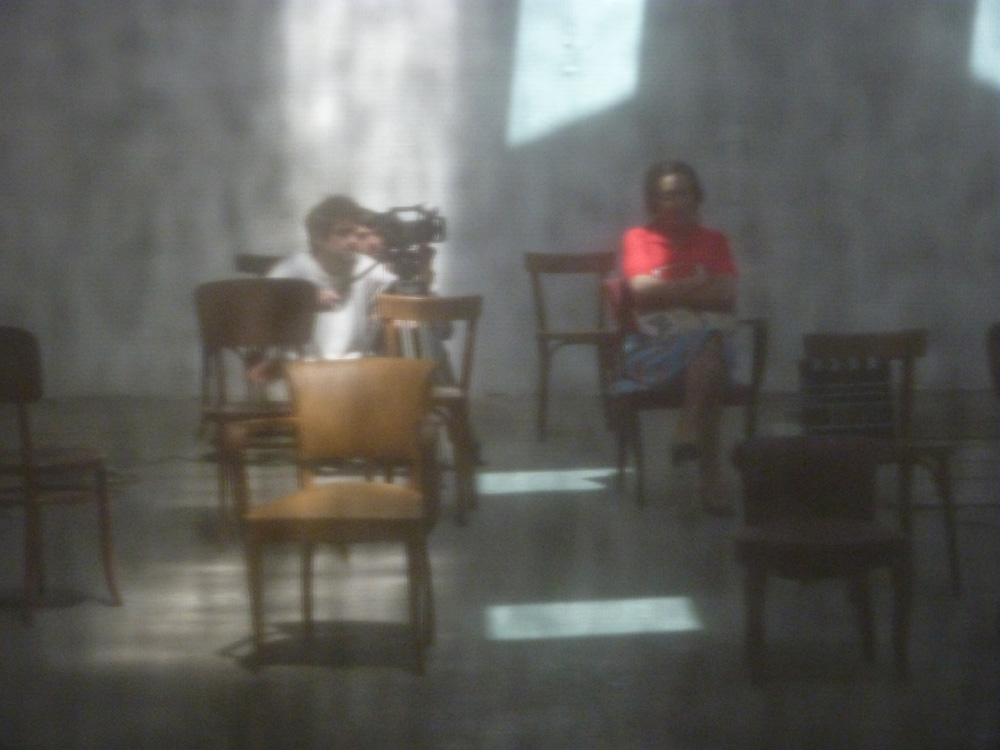 tournage /Le regard D'Esmée Avril 2010