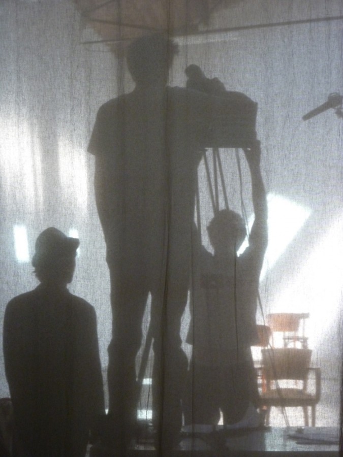 tournage /Le regard D'Esmée Avril 2010